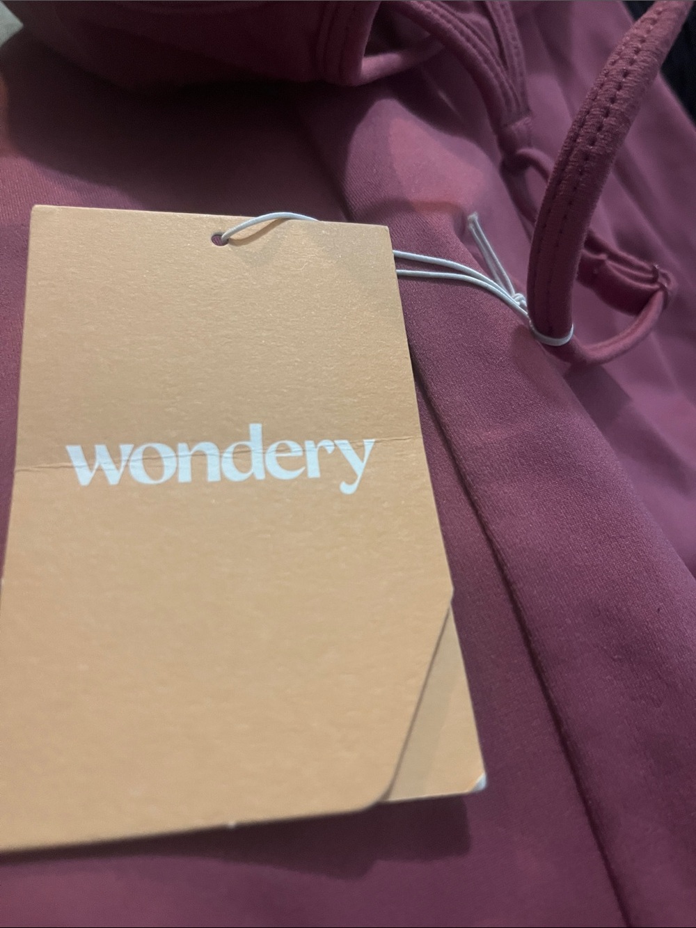 NWT  Wondery  Berry Slip Dress with Side Slit